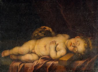 Christ Child Asleep on the Cross