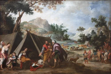 Laban Searching for his Stolen Household Gods, c. 1665-1670