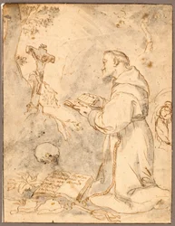Saint Francis Praying