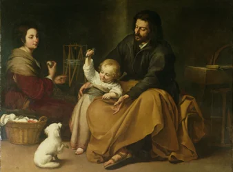 The Holy Family with the Little Bird, c.1650