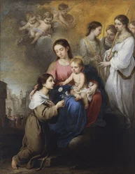 The Virgin and Child with Saint Rose of Viterbo