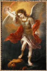 Archangel Michael Hurls the Devil into the Abyss