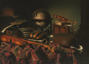 Still Life with Musical Instruments