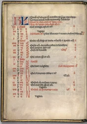 October Calendar Page