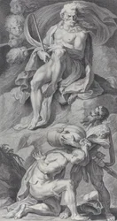 Ulysses Receiving the Winds in a Leather Bag from Aeolus