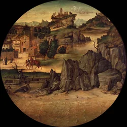Landscape with Castles, Late 15th Century
