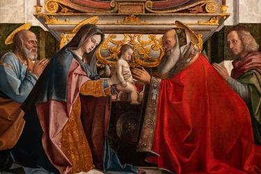 Presentation of Jesus at the Temple (detail)