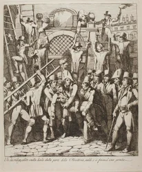 A Blasphemer Breaks His Leg While Climbing Over the Walls to the Vatican, 6 July 1809