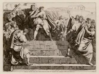 Assassination of Servius Tullius by Tarquinius Superbus
