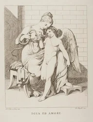 Hygieia and Cupid