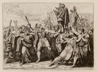 Publius Horatius Killing His Sister Camilla