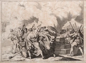 Romulus Murdered by the Senators