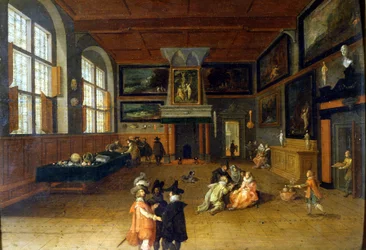 Interior of a 17th century Dutch lord