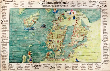 Map of Scandinavia