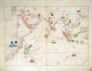 The Indian Ocean and part of Asia and Africa, from Atlas of the World in thirty-three Maps