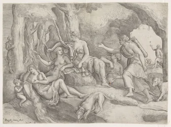 Diana and Her Nymphs
