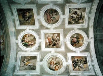 View of the Vault, from the ceiling of the Grimani Chapel