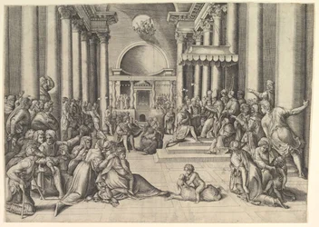 Constantine Presenting the City of Rome to the Holy See