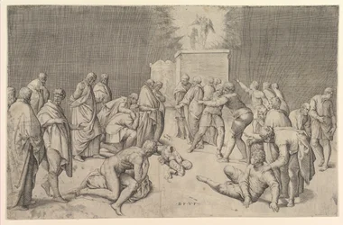 The Philistines Place the Ark of the Covenant in the Temple of Dagon