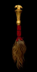 Fly whisk, Akan, Ivory Coast