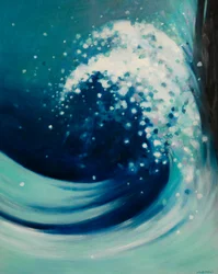 Crashing Ocean Wave