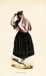 Young Woman of Bogota, Colombia