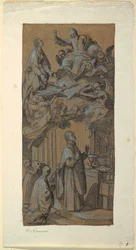 Vision During a Mass, ca. 1630