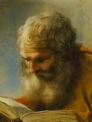A Bearded Apostle Reading, 1712