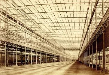 The Nave at Crystal Palace, Hyde Park, March 1852