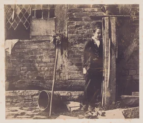Walter Chamberlain Hiding Behind Bredicot Pump