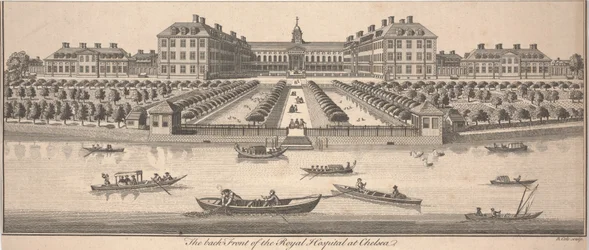 The Back Front of the Royal Hospital at Chelsea