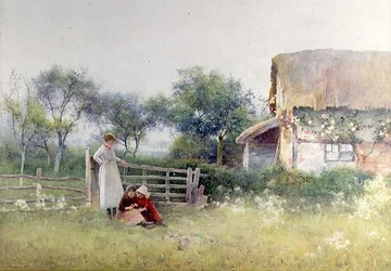 Picking Meadow Flowers