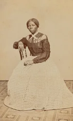 Carte-de-visite portrait of Harriet Tubman, 1868-1869