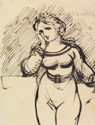 Figure Study of a Woman