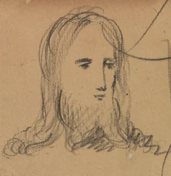 Study of the Face of Jesus