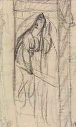 The Murder of Duncan - Lady Macbeth, Approaching Macbeth and the Body