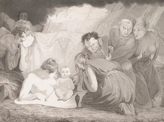 Infant Shakespeare Attended by Nature and the Passions, 1799