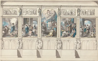 Design for a Wall of the Chapel of Revealed Religion