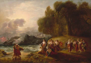 Telemachus and Calypso, c. 1809