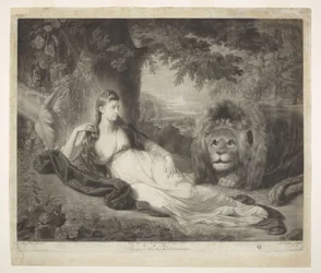 Una and the Lion, from Spenser