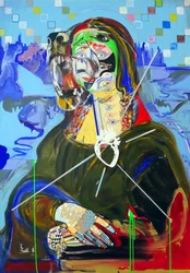 Surpainting: Mona Lisa, 2018