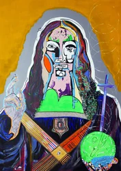 Overpainting: Salvator Mundi, 2020