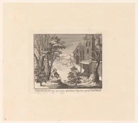 Daphnis Hunting Birds in Winter