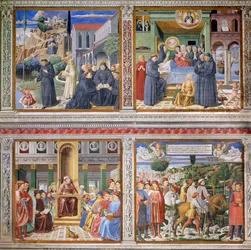 Episodes from the Life of St. Augustine, 1463-65