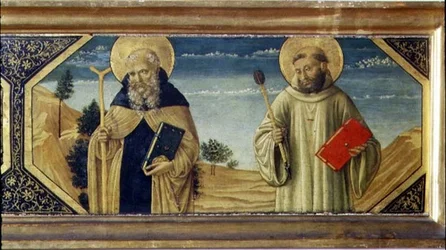 St. Anthony Abbot and St. Benedict (detail)