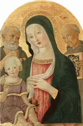 Madonna and Child with Saint Jerome and Saint Bernardino of Siena