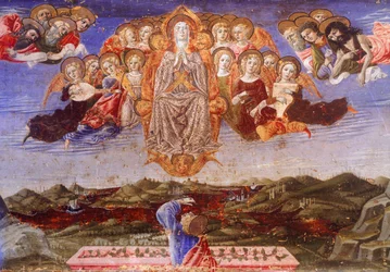 Predella of the Assumption of the Virgin (detail)