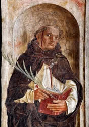 Representation of Saint Peter of Verona (Fresco)