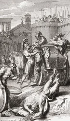 The death of Achilles