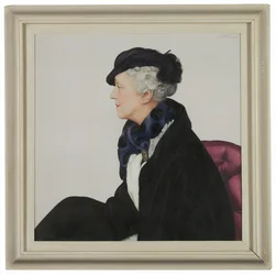 Portrait of Lady Mendl (1865-1950), née Ella de Wolfe, called "Elsie"